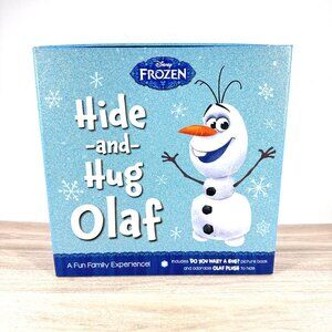 Disney Frozen Hide and Hug Olaf Book Plush Set Hardcover Kevin Lewis